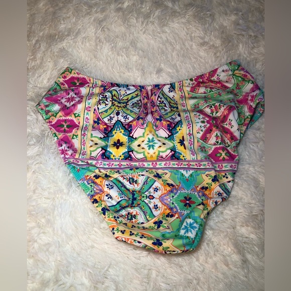 Colorful Patterned Bikini Bottoms - Picture 9 of 10